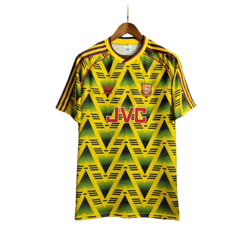 1991/1993 Arsenal JVC Bruised Banana Away Retro Kit - ClassicKits433 - GovintageJersey