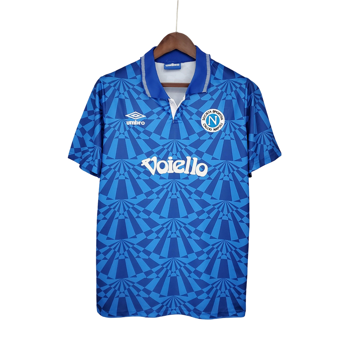 1991/1993 Napoli Voiello Home Retro Kit - ClassicKits433 - GovintageJersey