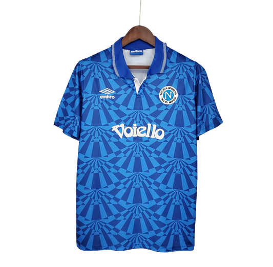 1991/1993 Napoli Voiello Home Retro Kit - ClassicKits433 - GovintageJersey