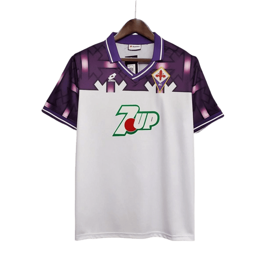 1992/1993 Fiorentina Florence 7up Away Retro Kit - ClassicKits433 - GovintageJersey