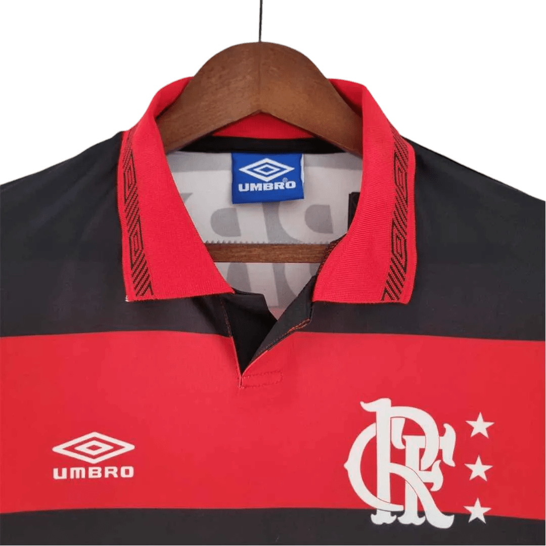 1992/1993 Flamengo LUBRAX Home Retro Jersey - GovintageJersey