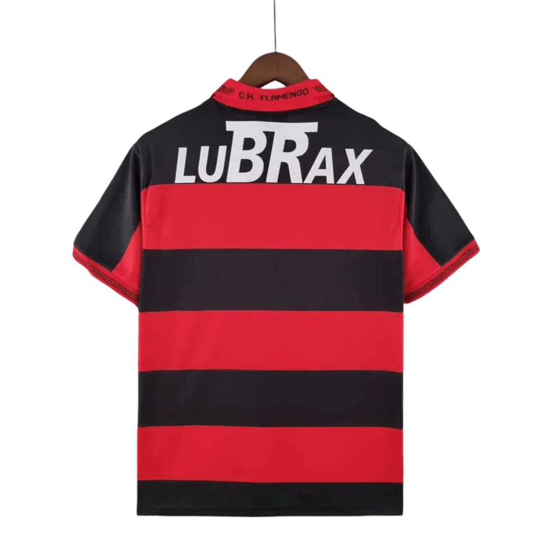 1992/1993 Flamengo LUBRAX Home Retro Jersey - GovintageJersey