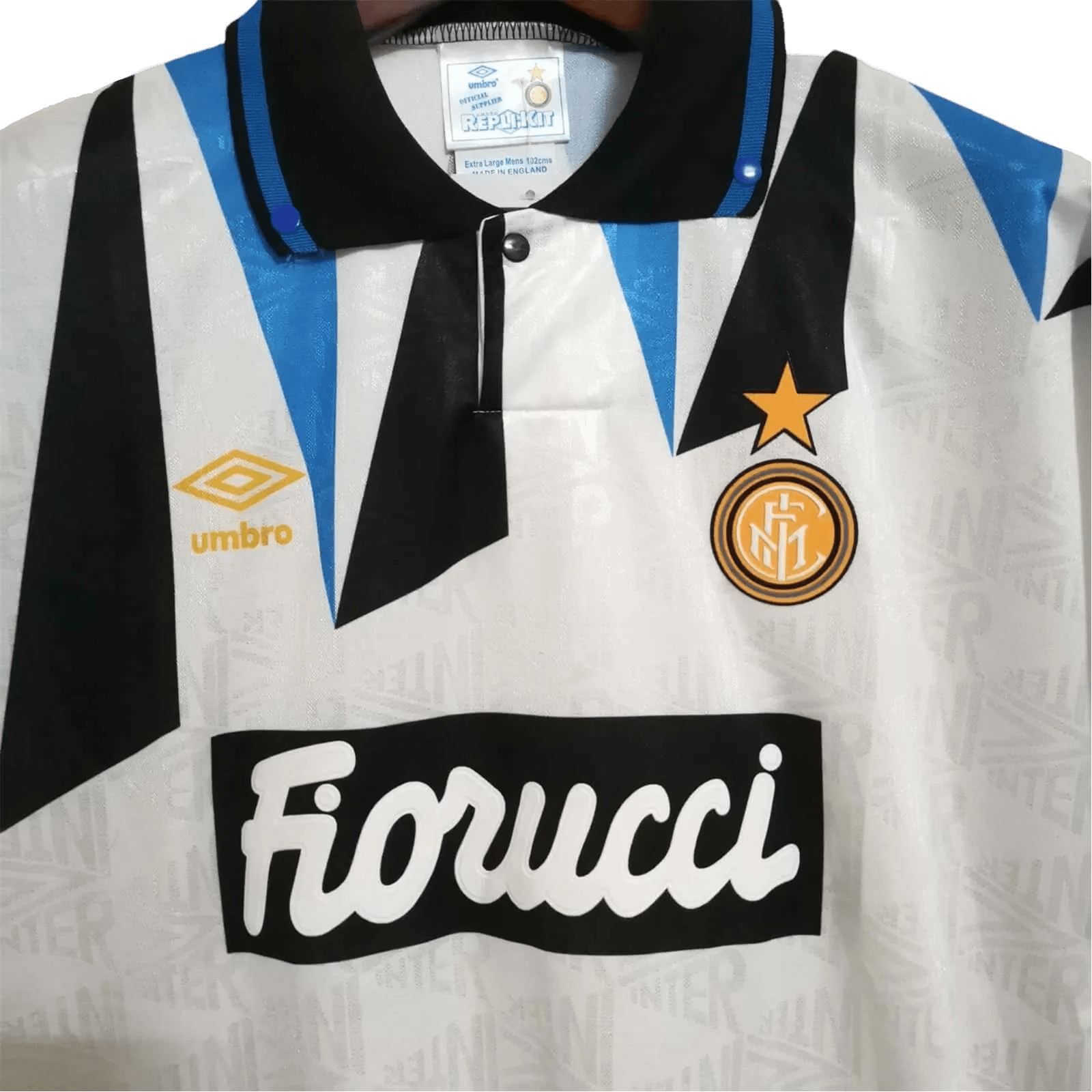 1992/1993 Inter Milan Fiorucci - Away Retro Kit - GovintageJersey