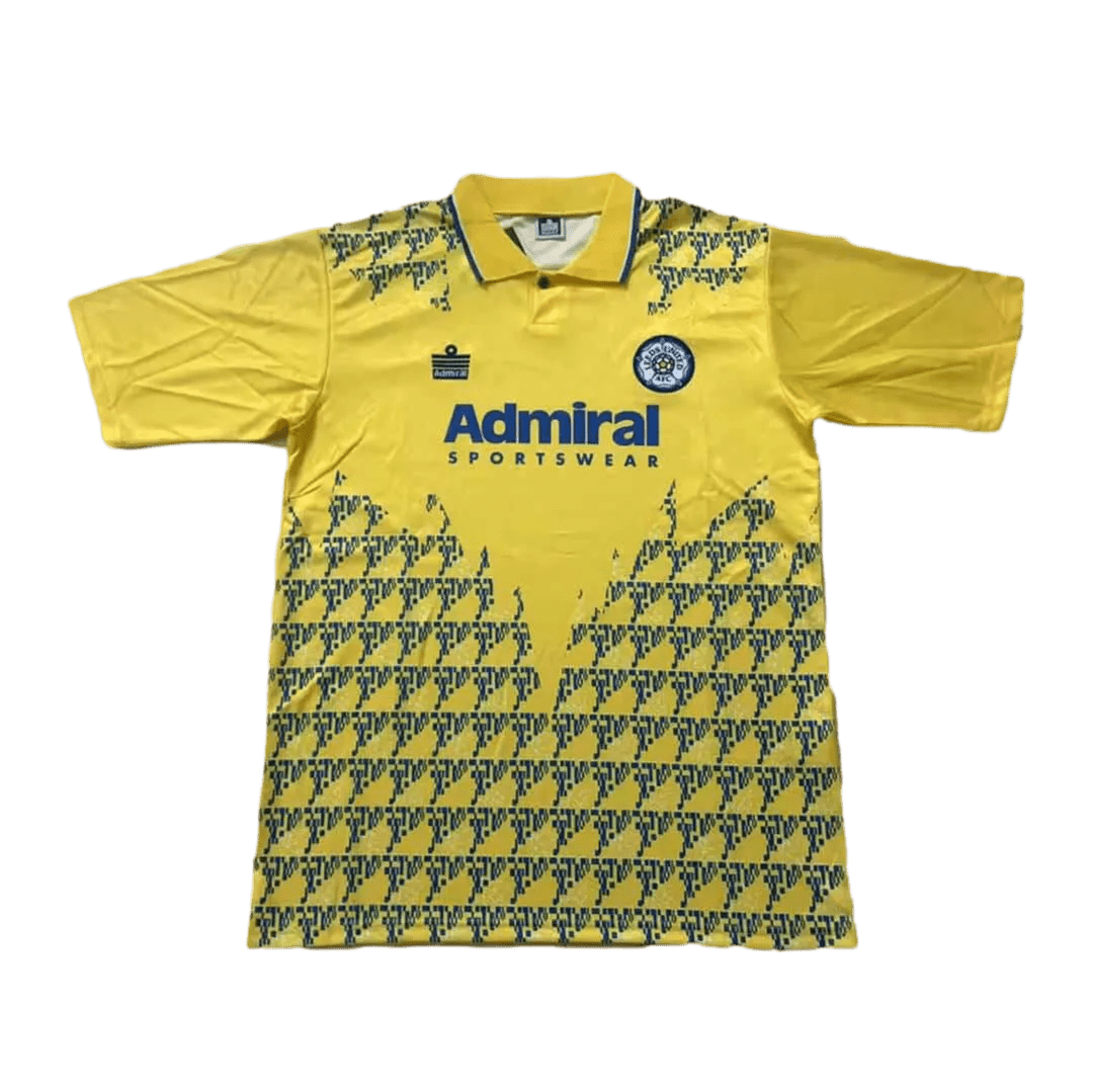 1992/1993 Leeds United Admiral - Yellow Away Retro Kit - ClassicKits433 - GovintageJersey