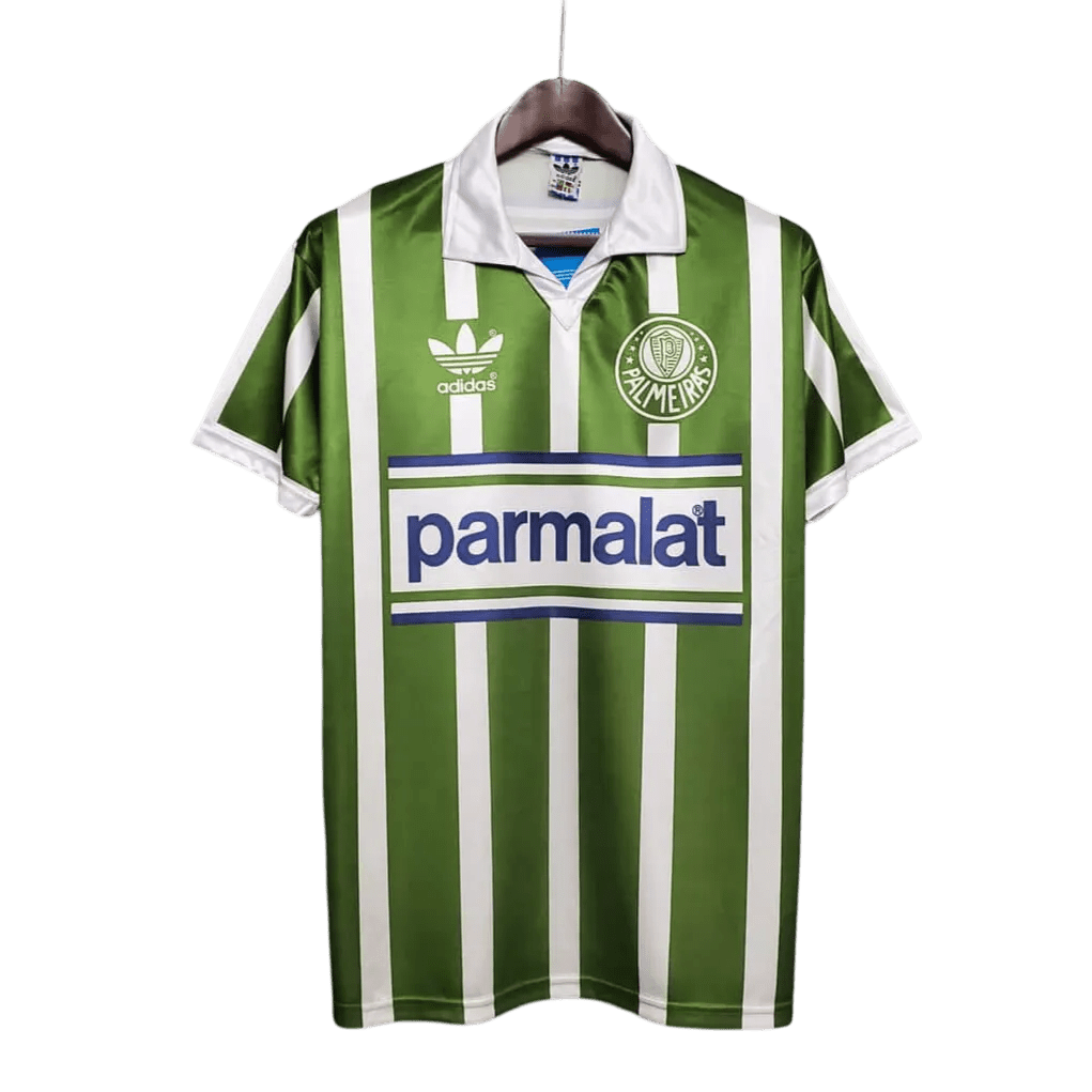 1992/1993 Palmeiras Parmalat Home Retro Jersey - GovintageJersey