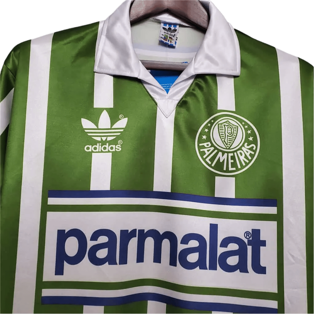 1992/1993 Palmeiras Parmalat Home Retro Jersey - GovintageJersey