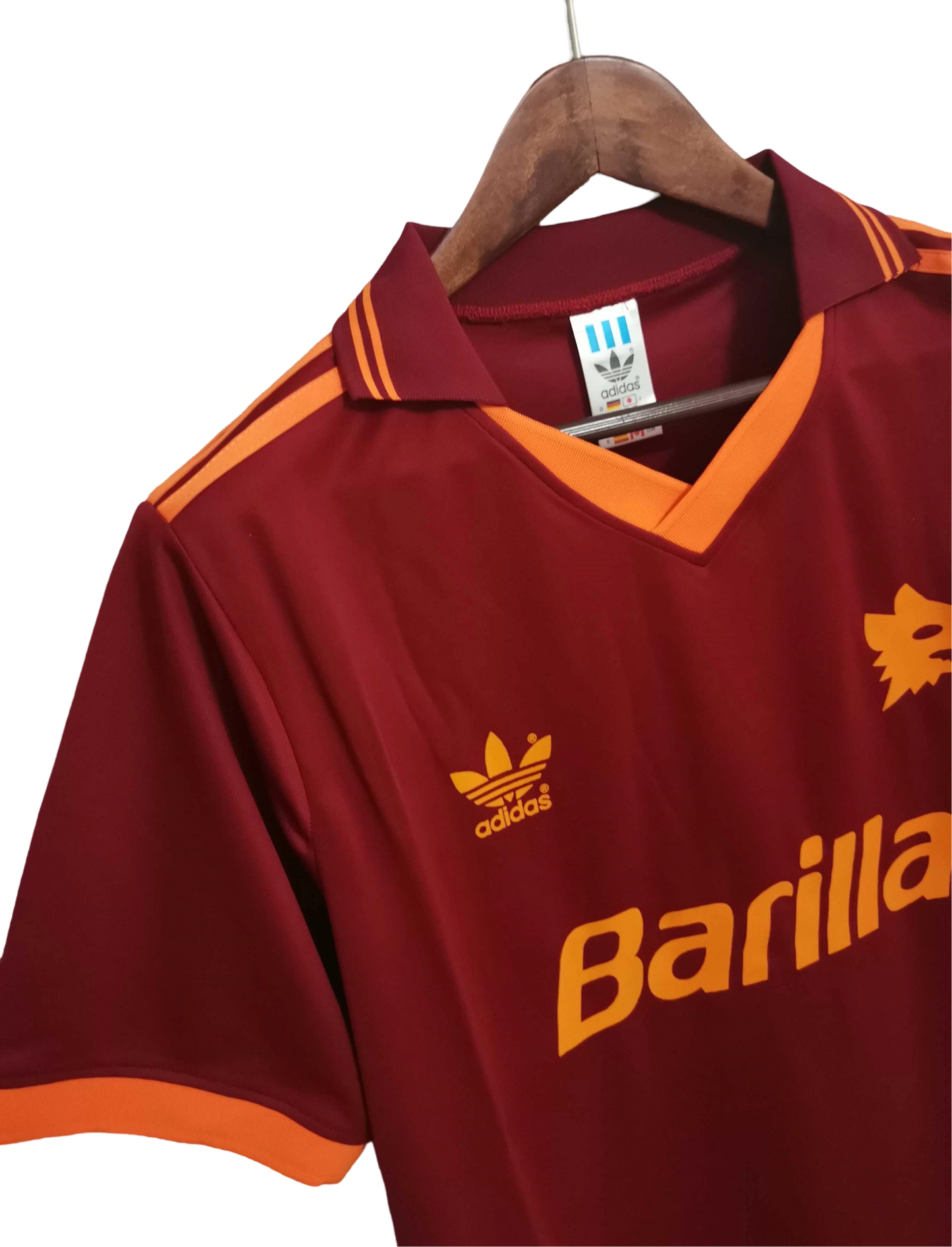 1992/1994 AS ROMA Barilla Home Retro Kit - ClassicKits433 - GovintageJersey