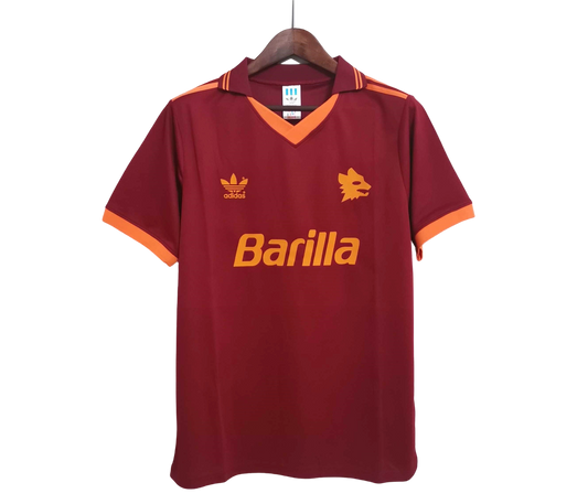 1992/1994 AS ROMA Barilla Home Retro Kit - ClassicKits433 - GovintageJersey