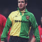 1992/1994 Manchester United SHARP - Green & Yellow Third Retro Kit - ClassicKits433 - GovintageJersey