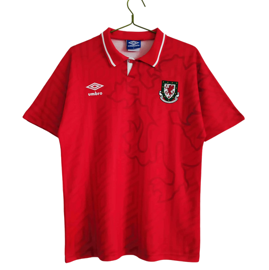 1992/1994 Wales - Home Retro Kit - GovintageJersey