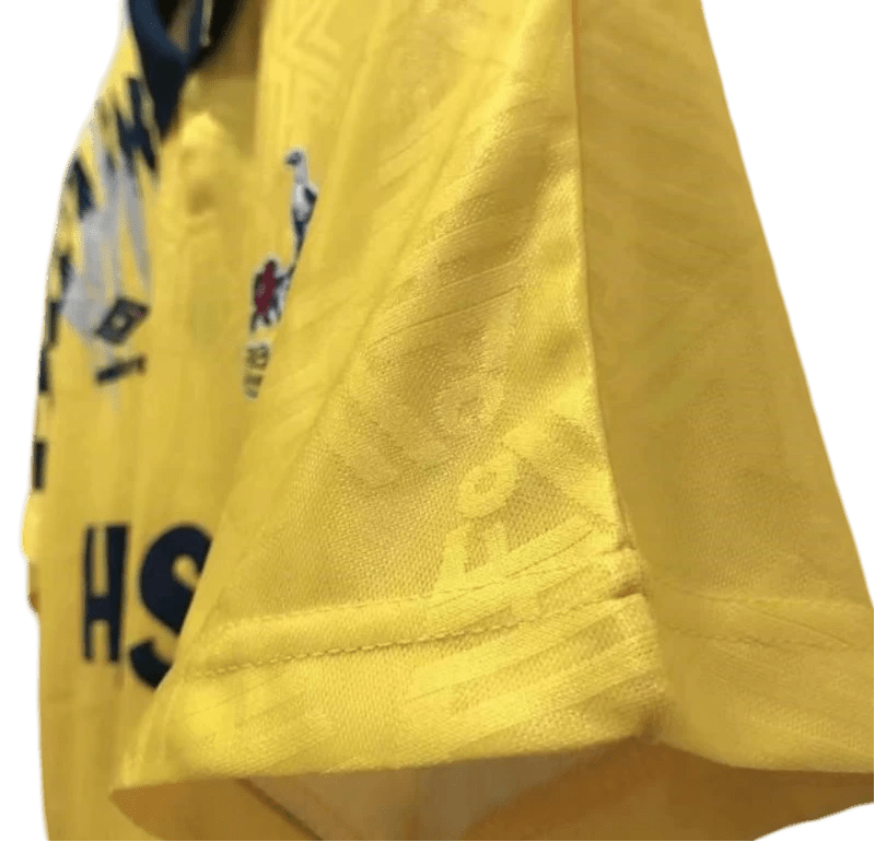 1992/1995 Tottenham Hotspur HOLSTEN - Yellow Away Retro Kit - ClassicKits433 - GovintageJersey