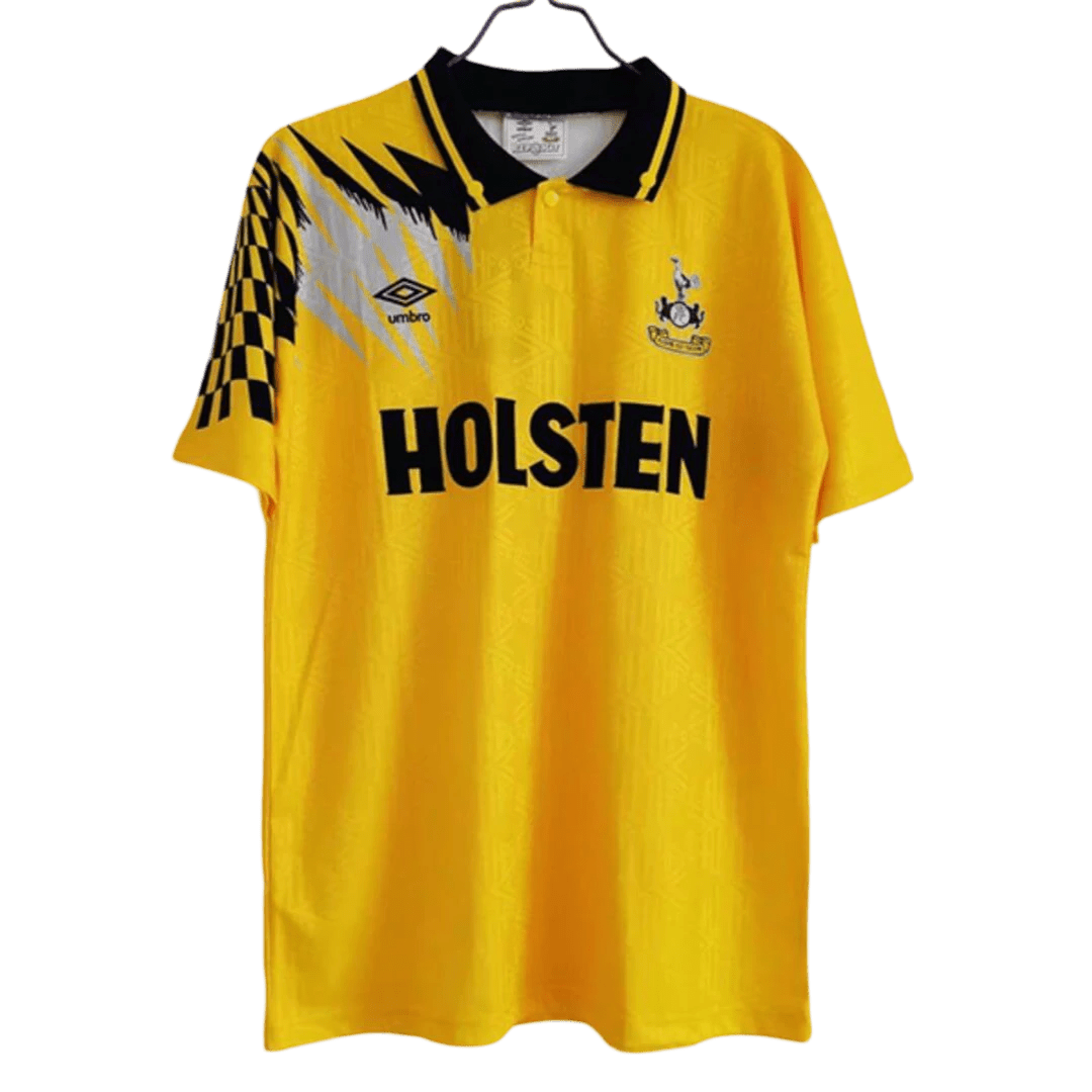 1992/1995 Tottenham Hotspur HOLSTEN - Yellow Away Retro Kit - ClassicKits433 - GovintageJersey