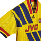 1993/1994 Arsenal JVC Yellow Away Retro Kit - ClassicKits433 - GovintageJersey