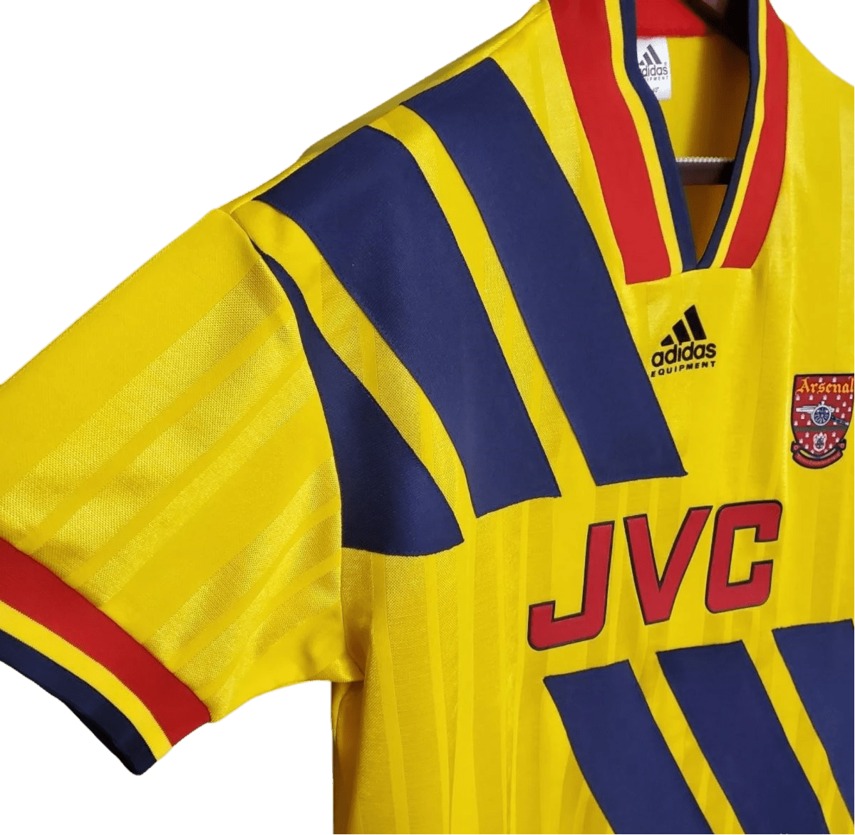 1993/1994 Arsenal JVC Yellow Away Retro Kit - ClassicKits433 - GovintageJersey