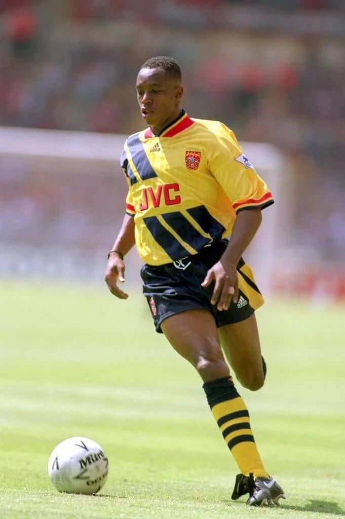 1993/1994 Arsenal JVC Yellow Away Retro Kit - ClassicKits433 - GovintageJersey