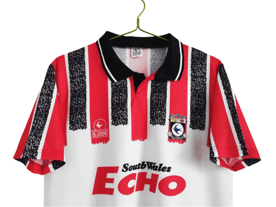 1993/1994 Cardiff City South Whales Echo Away Retro Kit - ClassicKits433 - GovintageJersey