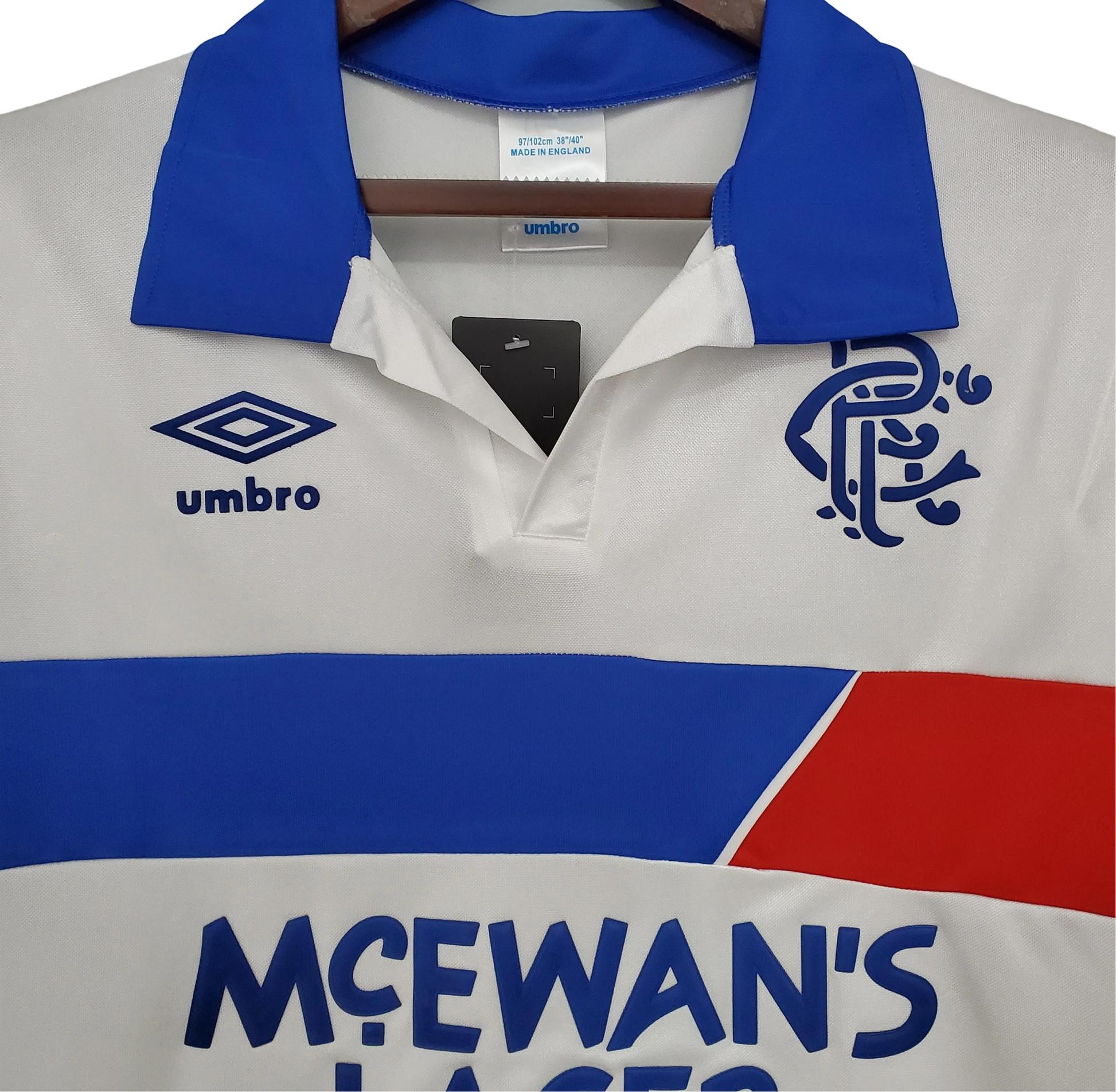 1993/1994 Glasgow Rangers McEwans Lager Away Kit - ClassicKits433 - GovintageJersey