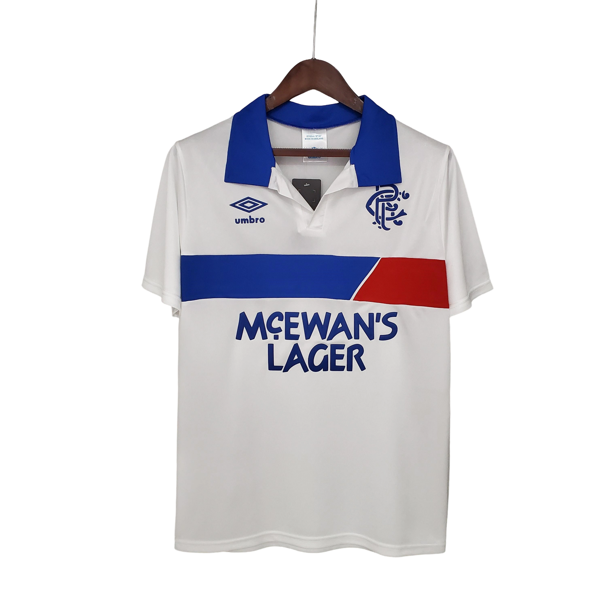 1993/1994 Glasgow Rangers McEwans Lager Away Kit - ClassicKits433 - GovintageJersey