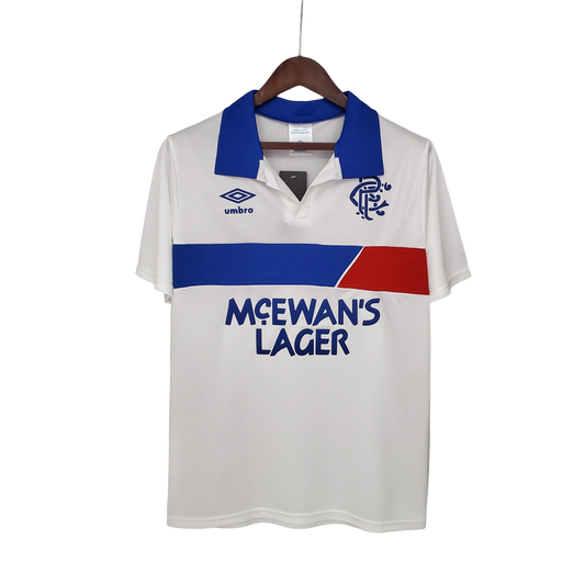 1993/1994 Glasgow Rangers McEwans Lager Away Kit - ClassicKits433 - GovintageJersey