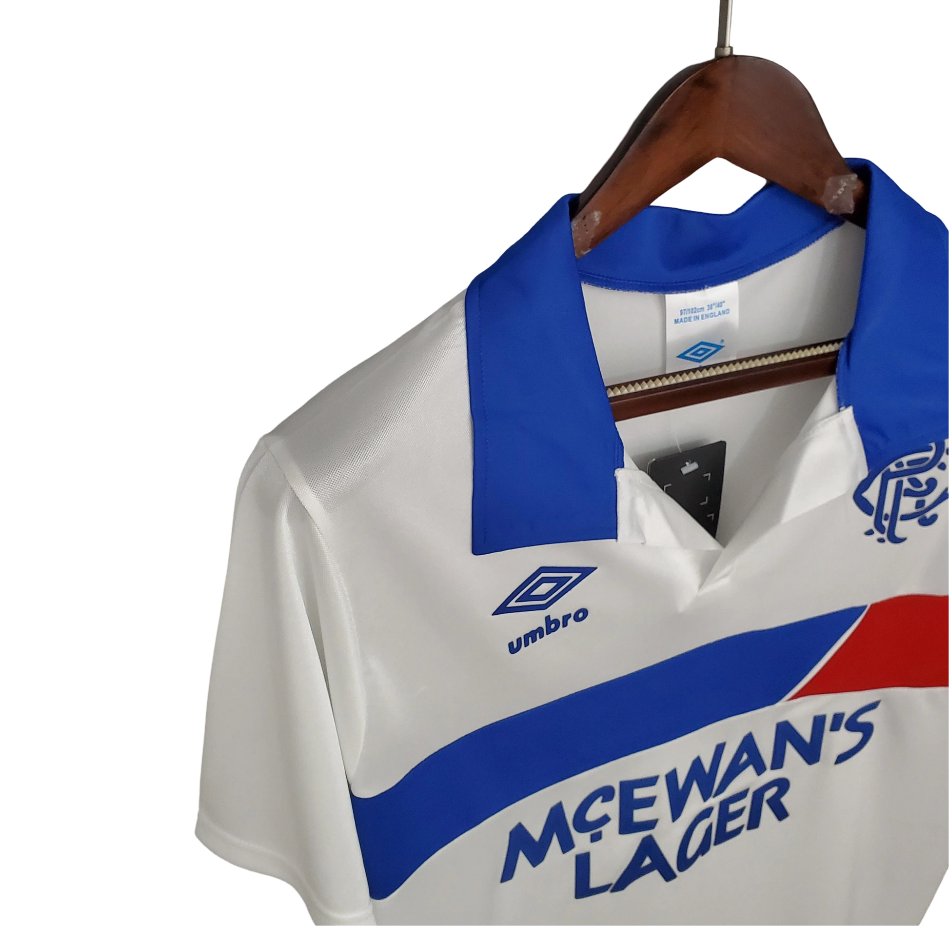 1993/1994 Glasgow Rangers McEwans Lager Away Kit - ClassicKits433 - GovintageJersey