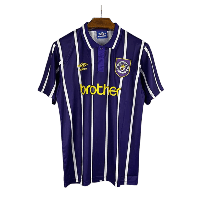 1993/1994 Manchester City Brother Away Retro Kit - ClassicKits433 - GovintageJersey