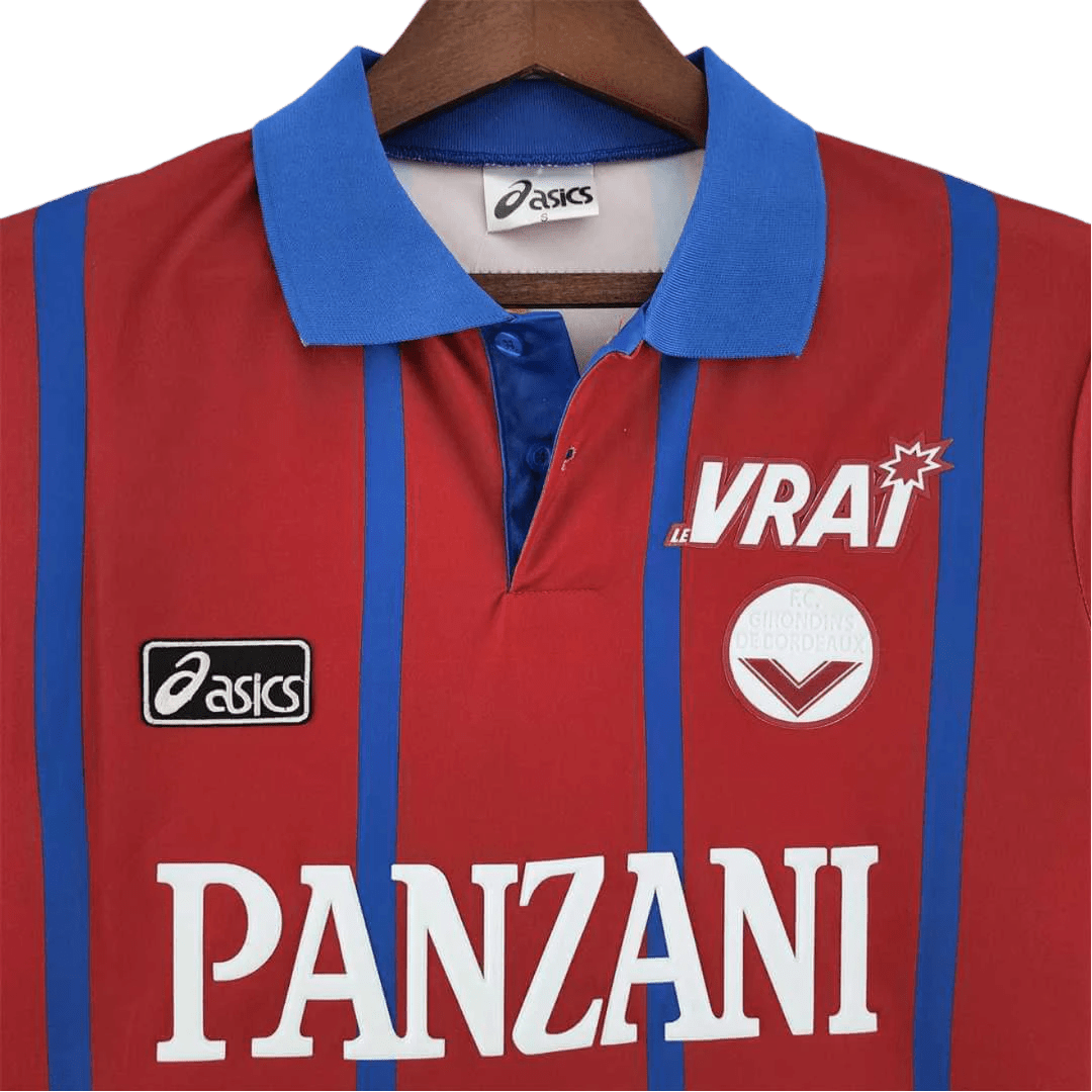 1993/1995 FC Bordeaux Panzani Home Retro Jersey - GovintageJersey