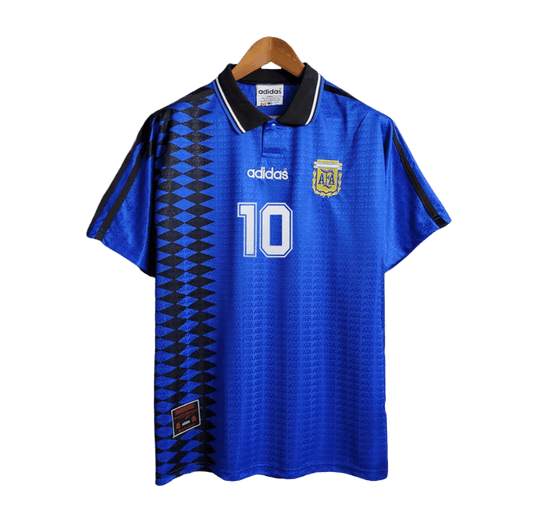 1994 Argentina World Cup Away Retro Kit - ClassicKits433 - GovintageJersey