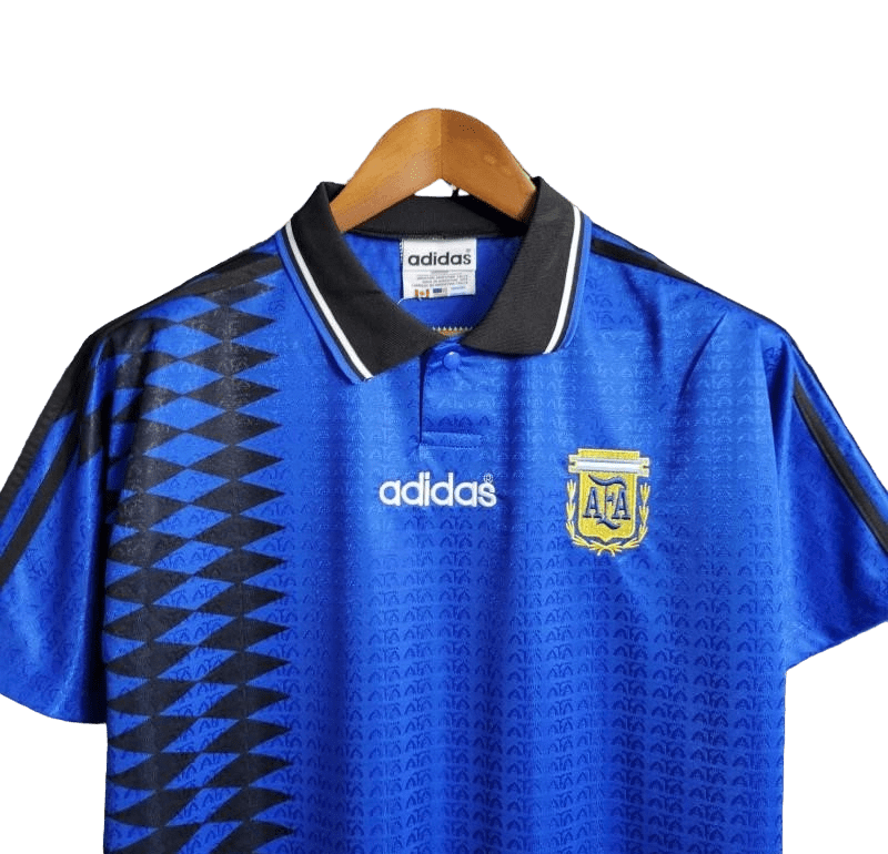 1994 Argentina World Cup Away Retro Kit - ClassicKits433 - GovintageJersey