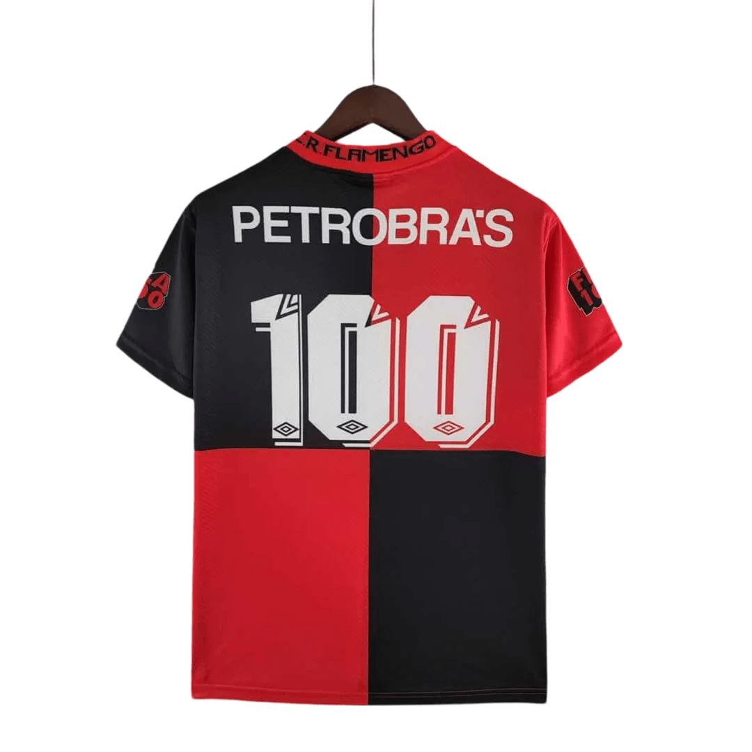 1994 Flamengo Fc LUBRAX - 100th Anniversary Edition - Home Retro Jersey - GovintageJersey