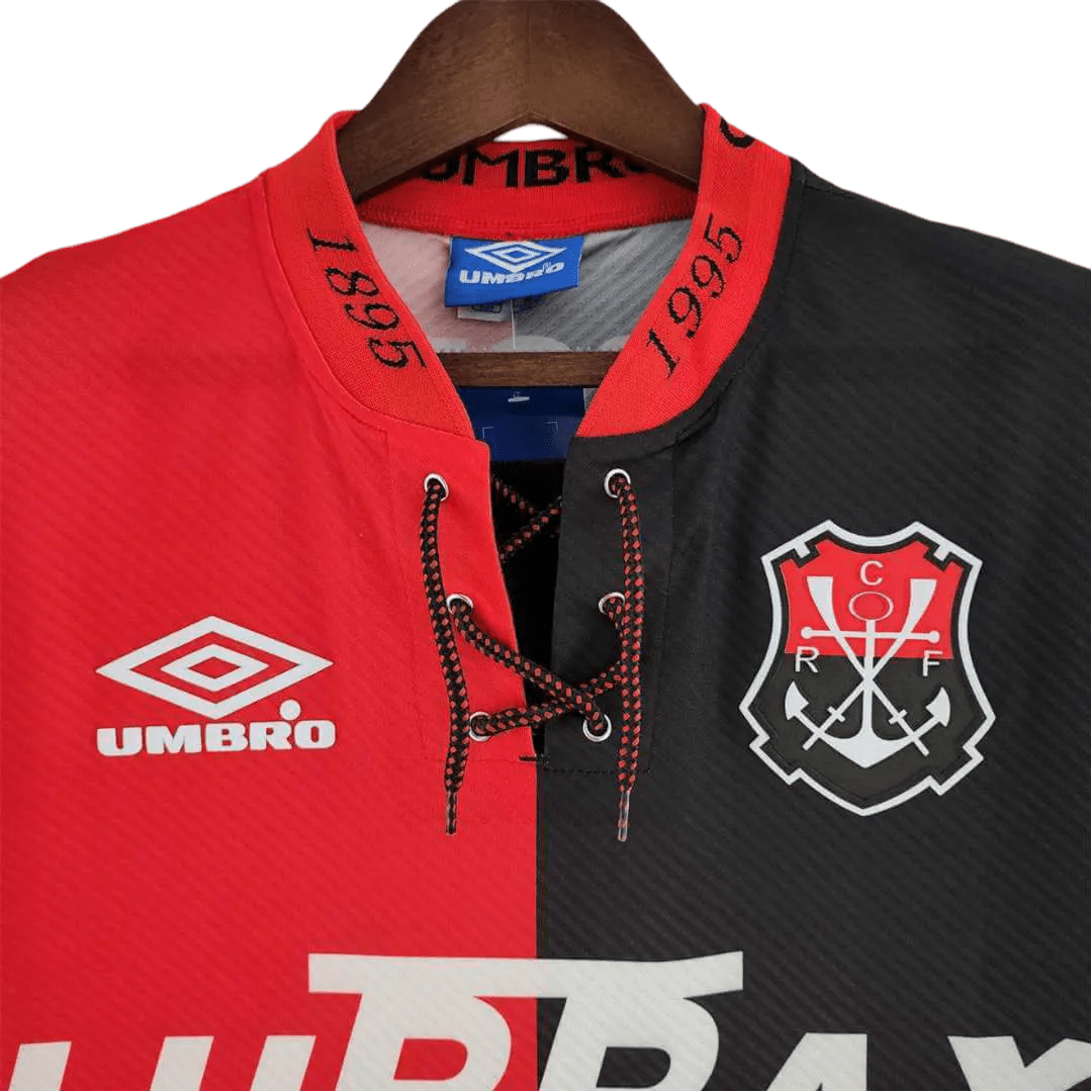 1994 Flamengo Fc LUBRAX - 100th Anniversary Edition - Home Retro Jersey - GovintageJersey