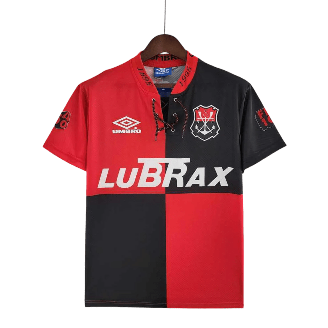 1994 Flamengo Fc LUBRAX - 100th Anniversary Edition - Home Retro Jersey - GovintageJersey