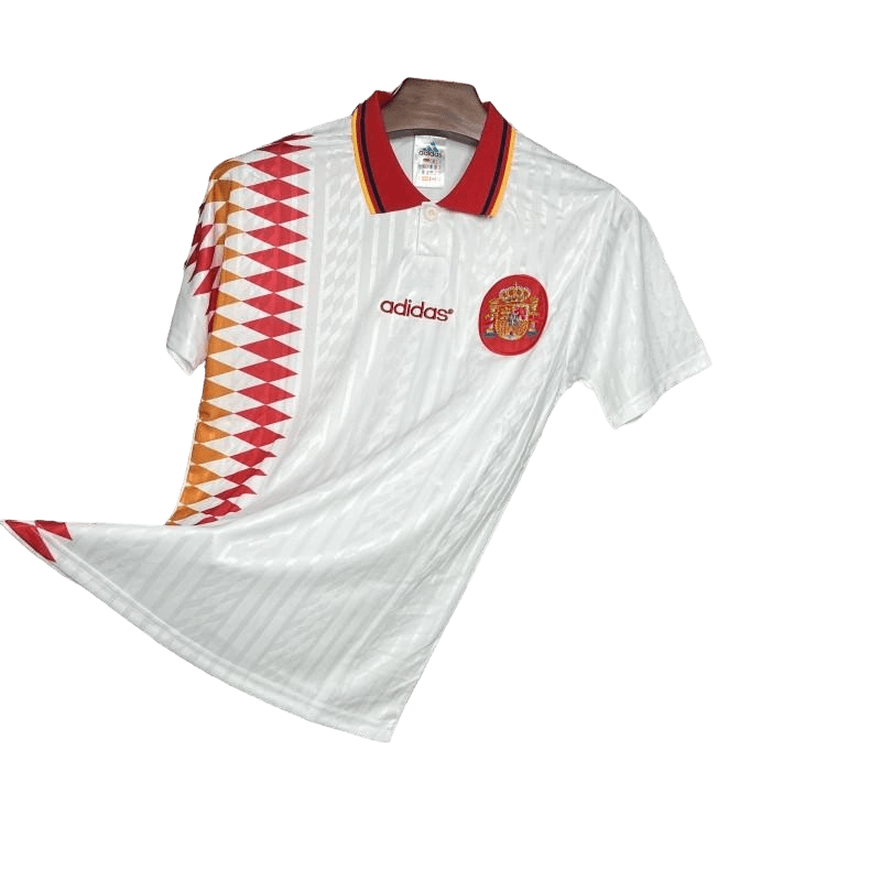 1994 Spain World Cup Away Retro Kit - ClassicKits433 - GovintageJersey