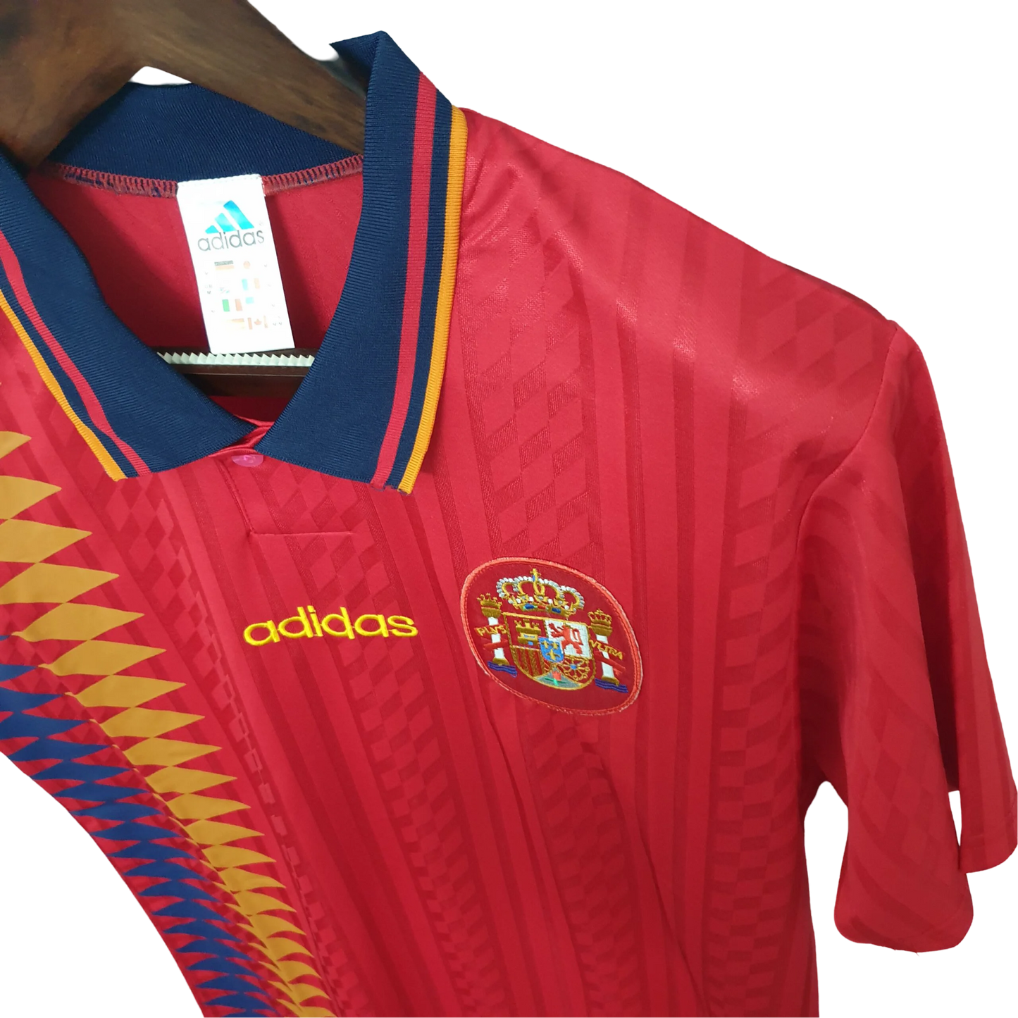 1994 Spain World Cup Home Retro Kit - ClassicKits433 - GovintageJersey