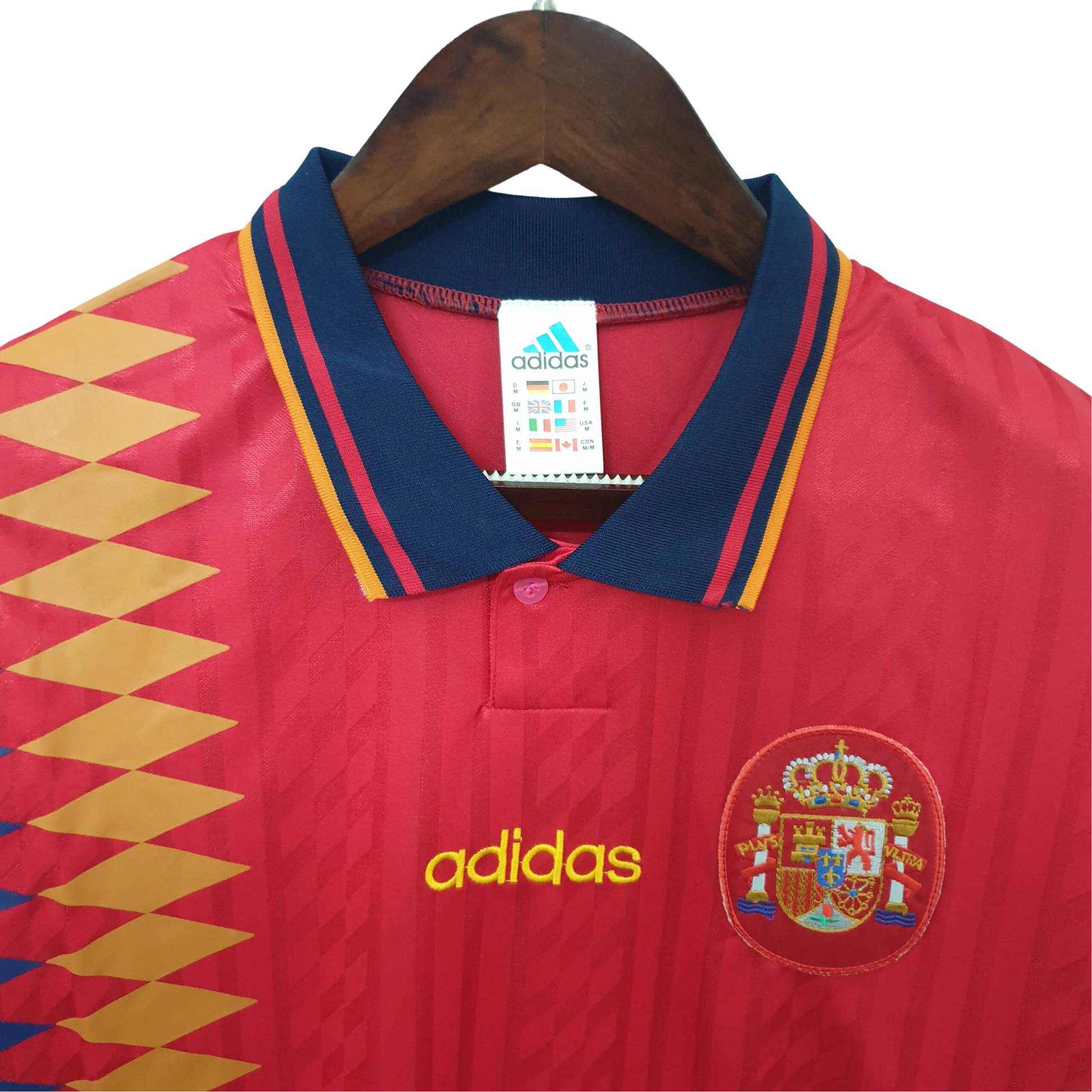 1994 Spain World Cup Home Retro Kit - ClassicKits433 - GovintageJersey