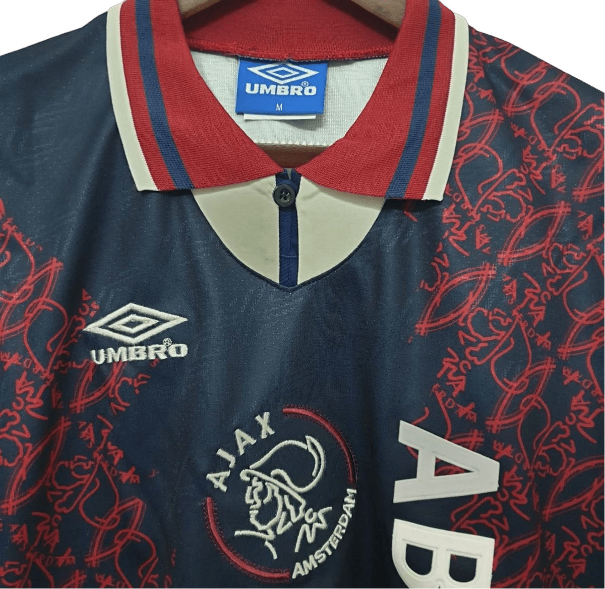 1994/1995 Ajax ABN Amro Away Retro Kit - ClassicKits433 - GovintageJersey