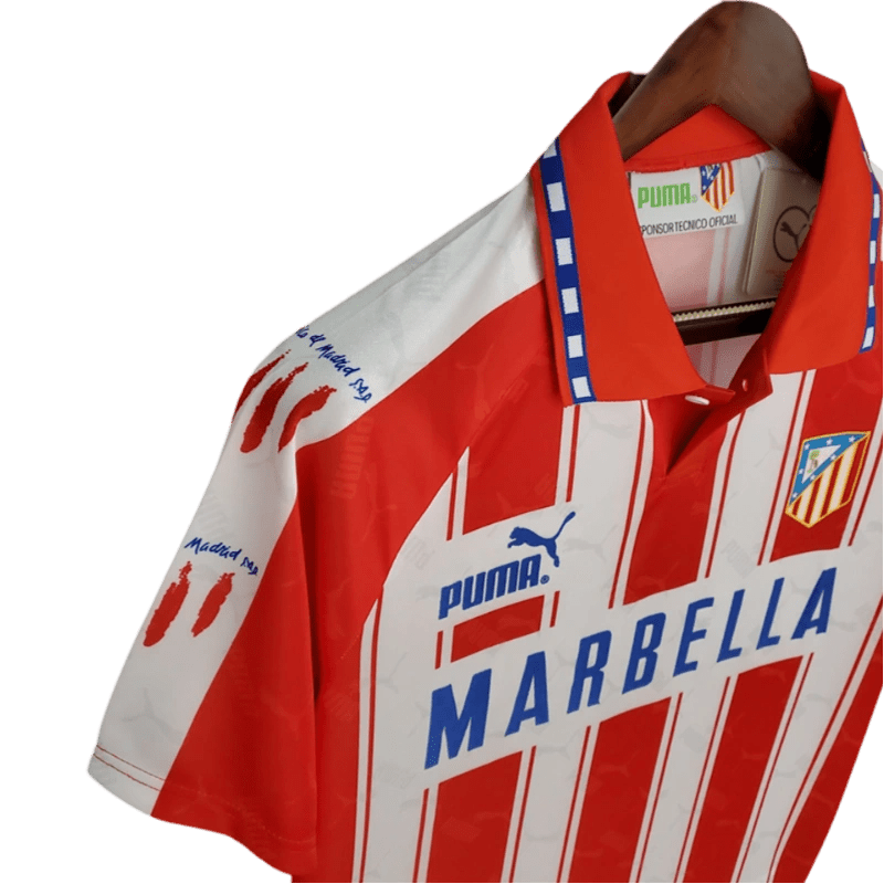 1994/1995 Atletico Madrid Marbella Home Retro Kit - ClassicKits433 - GovintageJersey