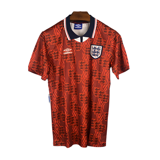 1994/1995 England Red Away Retro Kit - ClassicKits433 - GovintageJersey