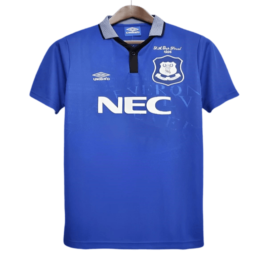 1994/1995 Everton NEC Home Retro Kit - FA Cup Final - ClassicKits433 - GovintageJersey