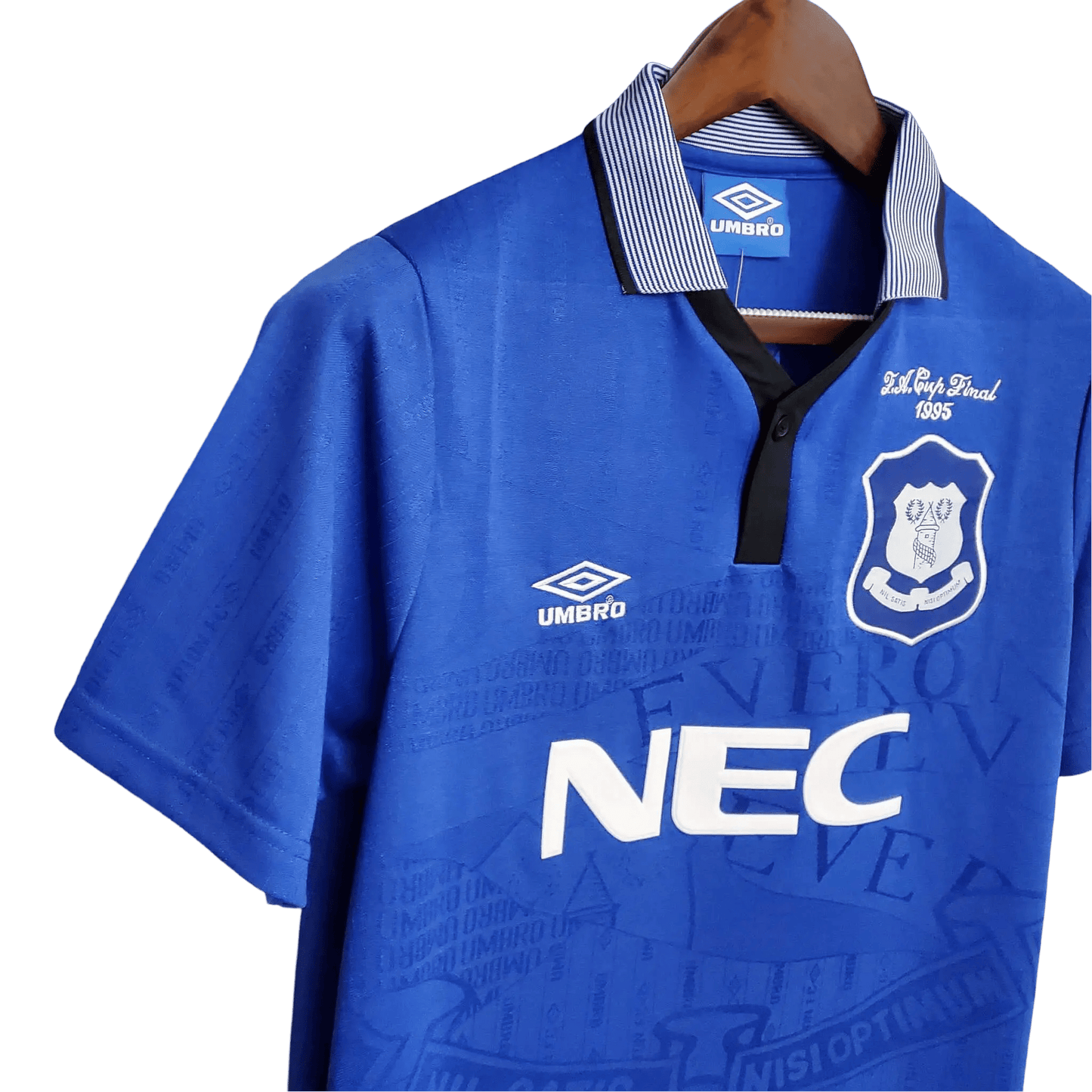 1994/1995 Everton NEC Home Retro Kit - FA Cup Final - ClassicKits433 - GovintageJersey