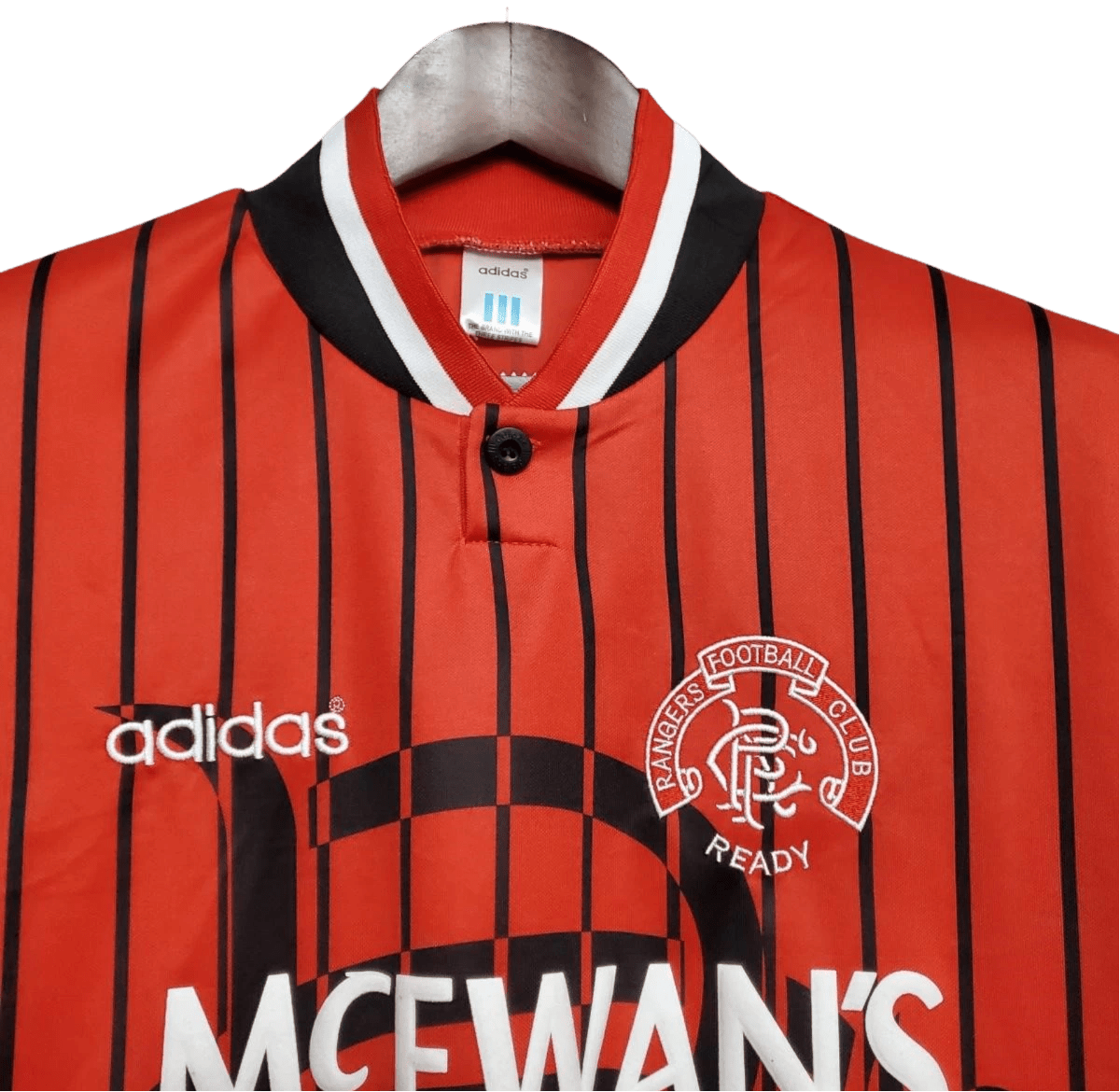 1994/1995 Glasgow Rangers McEwans Lager Away Kit - ClassicKits433 - GovintageJersey