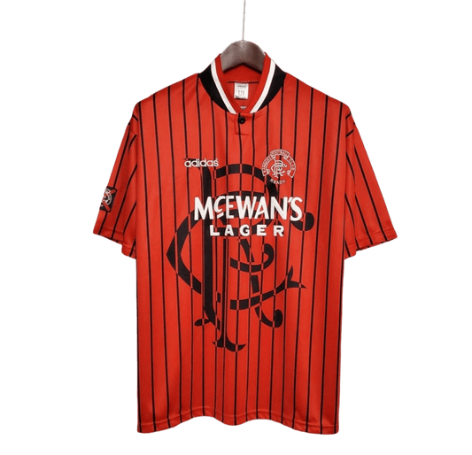 1994/1995 Glasgow Rangers McEwans Lager Away Kit - ClassicKits433 - GovintageJersey