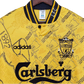1994/1995 Liverpool Carlsberg - Yellow Third Retro Kit - ClassicKits433 - GovintageJersey