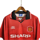 1994/1995 Manchester United SHARP Home Retro Kit - ClassicKits433 - GovintageJersey