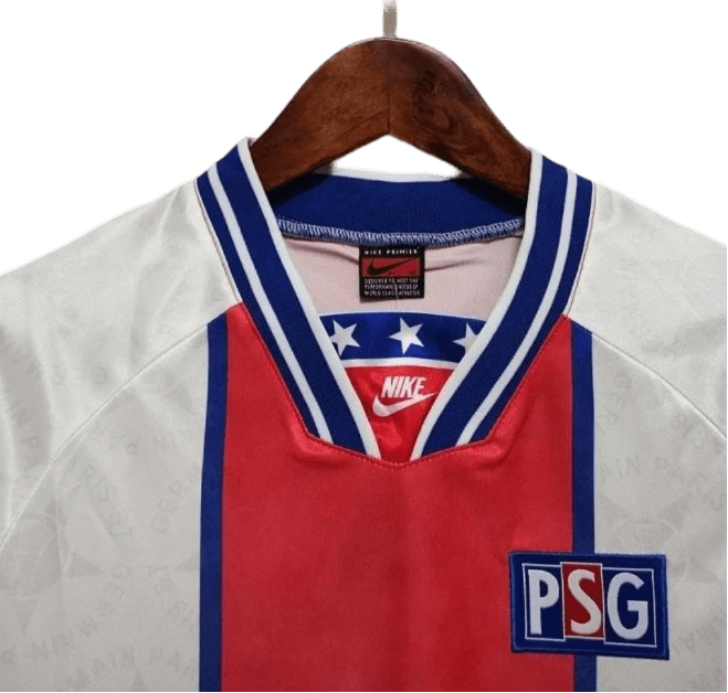 1994/1995 Paris Saint Germain Away white Retro Jersey - GovintageJersey