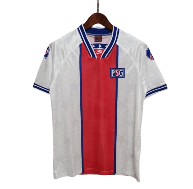 1994/1995 Paris Saint Germain Away white Retro Jersey - GovintageJersey