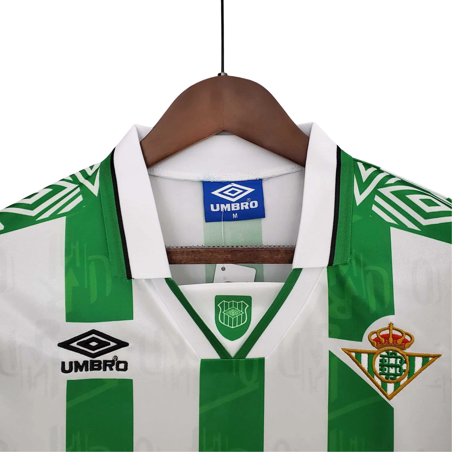 1994/1995 Real Betis Green and White Home Retro Kit - ClassicKits433 - GovintageJersey