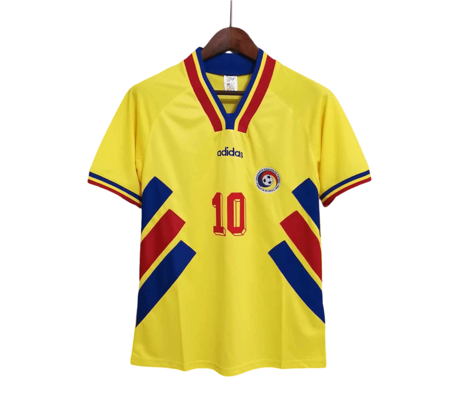 1994/1995 Romania Home Retro Kit - ClassicKits433 - GovintageJersey