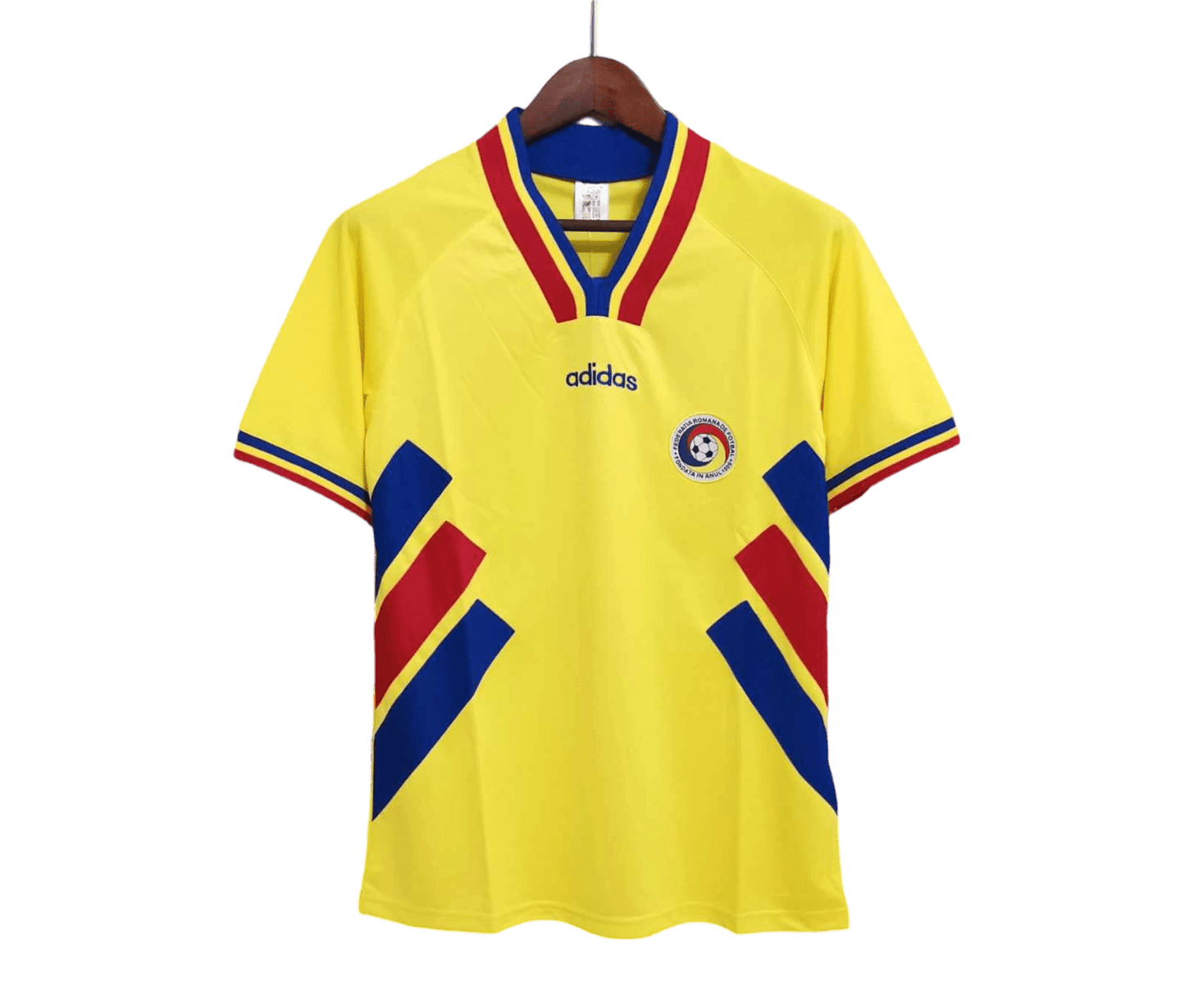 1994/1995 Romania Home Retro Kit - ClassicKits433 - GovintageJersey