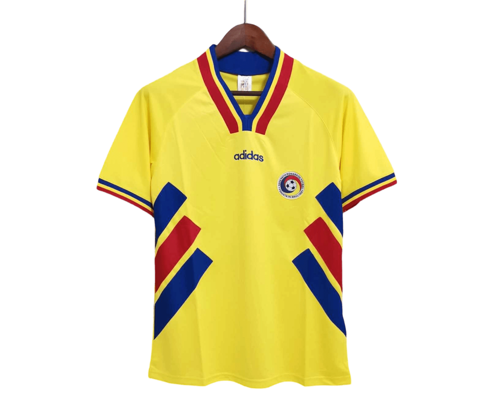 1994/1995 Romania Home Retro Kit - ClassicKits433 - GovintageJersey