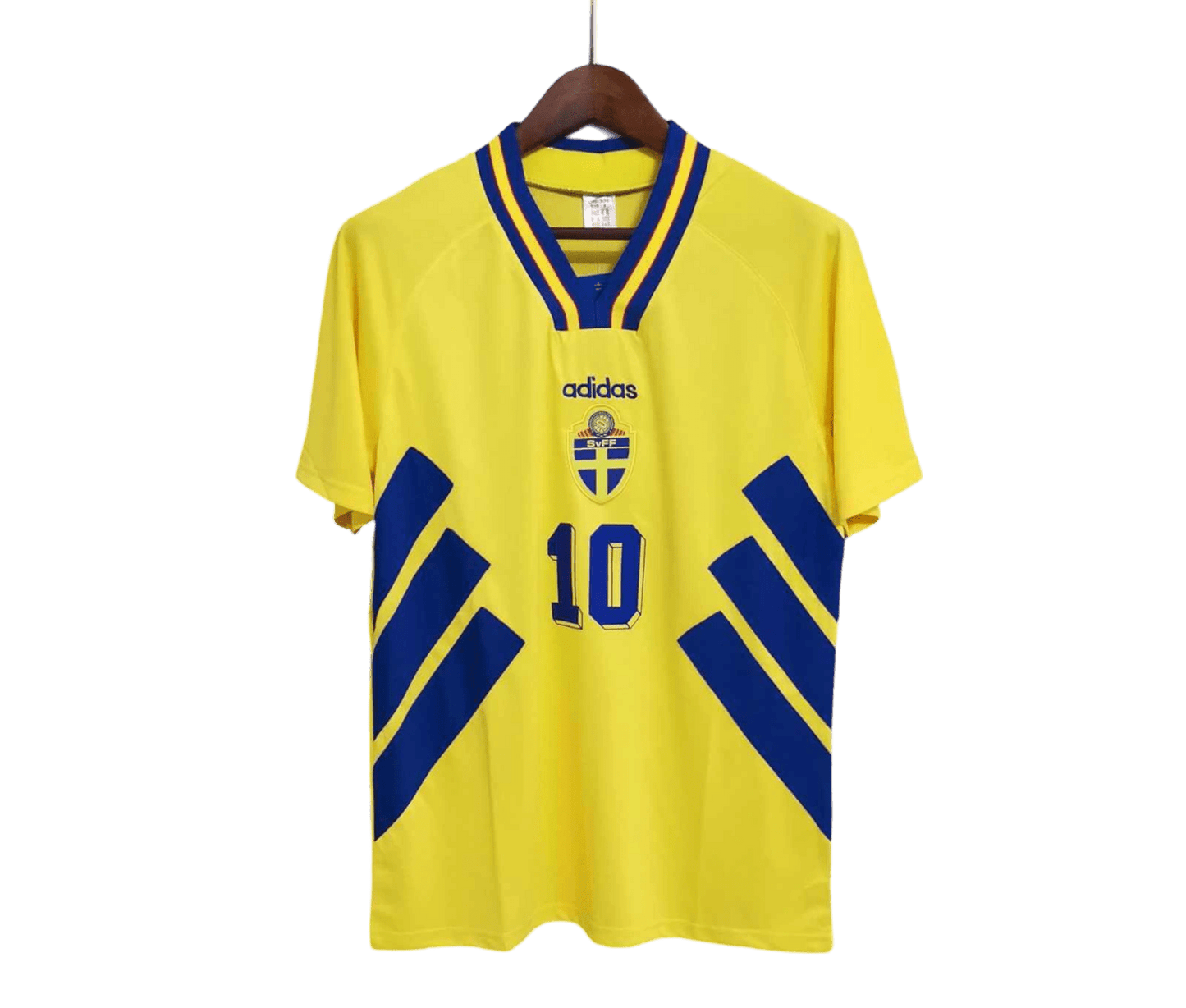 1994/1995 Sweden Yellow Home Retro Kit - ClassicKits433 - GovintageJersey